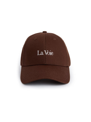 La Voie Classic Cap - Cocoa / Cream