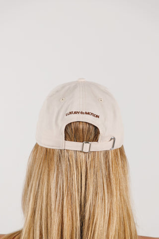 La Voie Classic Cap - Cream / Cocoa
